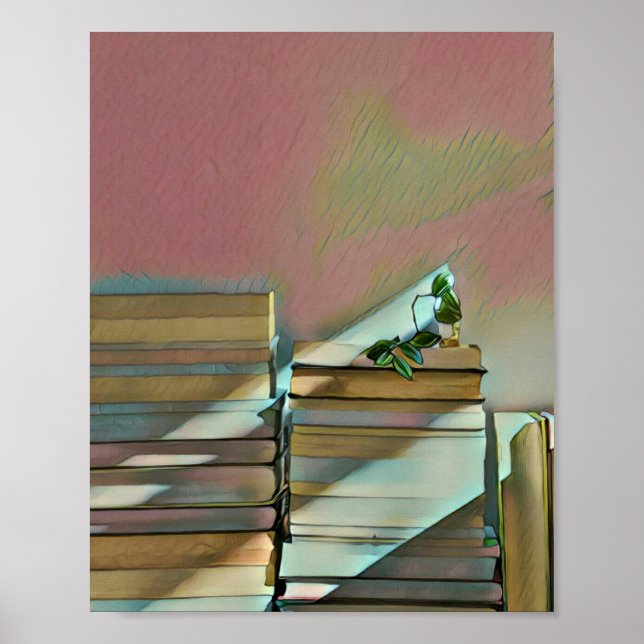 Lyxgåvor till bok älskare poster (Framsidan)