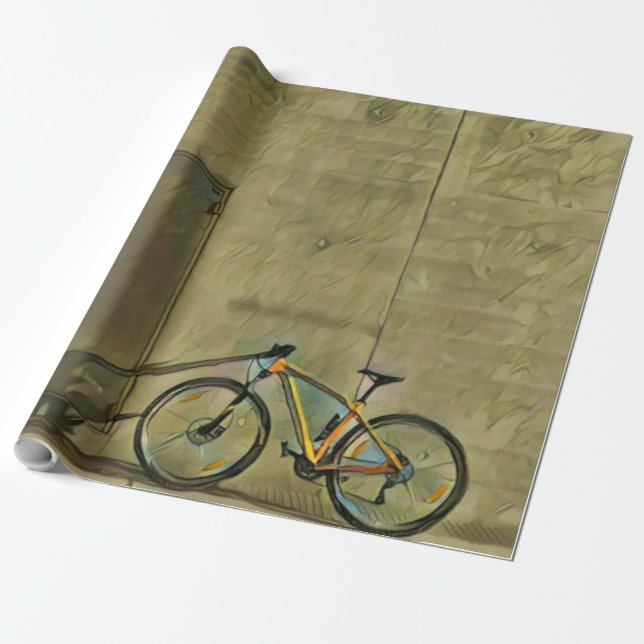 Lyxgåvor till cyklister presentpapper (Utrullad)