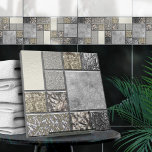 Lyxglas, Snäcka och Metall-geometri N3<br><div class="desc">Den här vackra plattan är en del av min lyxglassamling,  Snäcka och Metall. Använda det ensam eller i kombination med andra plattor för att skapa bedövningsutseende i badrummet eller duschen - t.ex. dekorationsmosaik bakom blandaren eller badkaret,  eller använda dem för hantverk - i bord eller vid plattan spegel ram.</div>