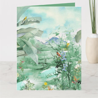 Lyxhälsningskort Kort