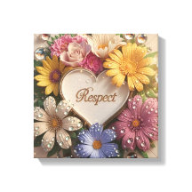 Lyxig 3D- gratulationskort med blomsterdesign