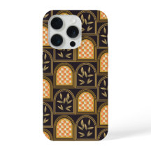 Lyxig Art Deco Geometrisk Blommig Sömlös Mönster 