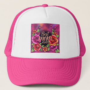 Lyxig Blommigt Modern Gift-samling Keps