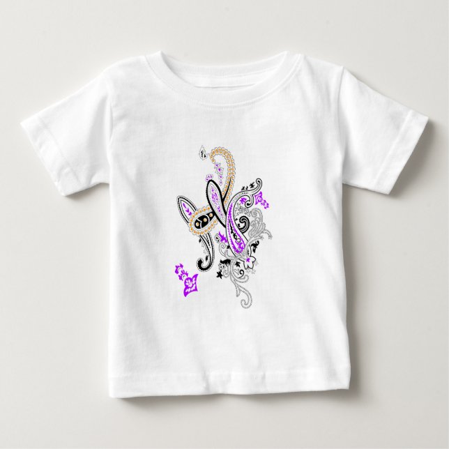 Lyxig botanisk julpresentjournal t shirt (Framsida)