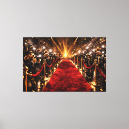 Lyxig Cockapoo Röda mattan Canvas – Kändishund