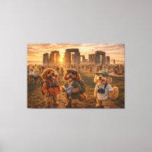 Lyxig Cockapoo Väggkonst- Stonehenge Konst
