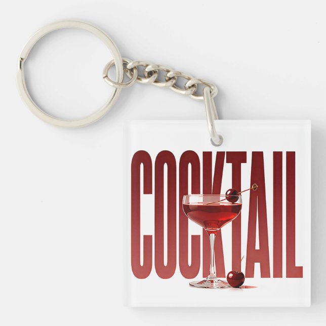 Lyxig Cocktailmixning Redaktionell Grafisk Design (Framsidan)