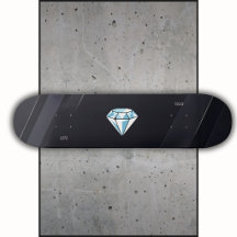 Lyxig diamant på elegant svart