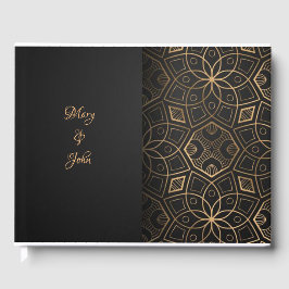 Lyxig elegant bröllop gästböcker