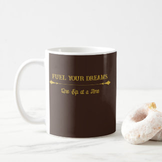 Lyxig espressoguld kaffemugg