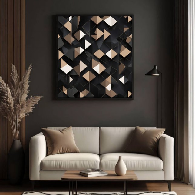Lyxig geometri poster (Skapare uppladdad)