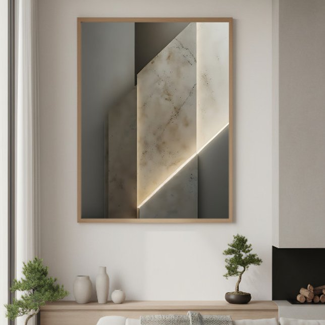 Lyxig geometrisk textur poster (Skapare uppladdad)