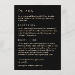 Lyxig grön agat med guld  tilläggskort