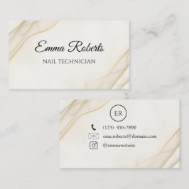Lyxig Guld Elegant Visitenkort | Modern Minimalism Visitkort