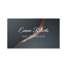 Lyxig Guld Elegant Visitenkort | Modern Minimalism