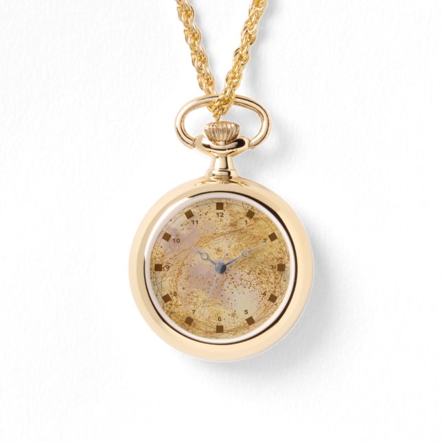 Lyxig guld färg, Roséguld Mönster, Klassisk  Armbandsur (Framsida)