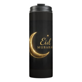 Lyxig Guld Halvmåne Eid Mubarak Flaska Modern Isl