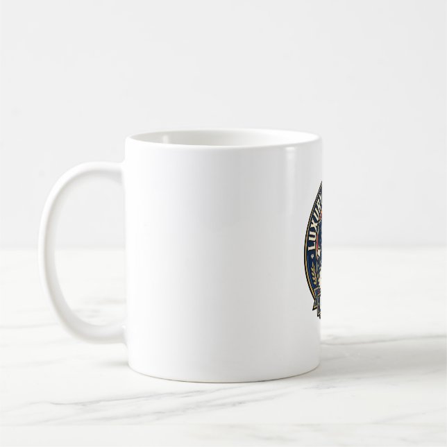Lyxig haute couture katt kattmamma presentidé - Ly Kaffemugg (Vänster)