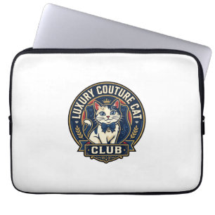 Lyxig haute couture katt kattmamma presentidé - Ly Laptop Fodral
