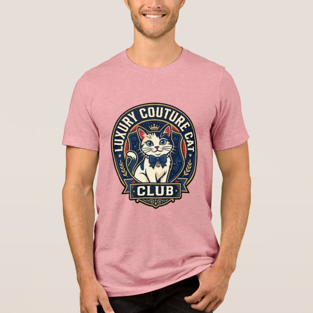 Lyxig haute couture katt kattmamma presentidé - Ly T Shirt (Framsida)