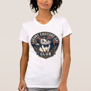 Lyxig haute couture katt kattmamma presentidé - Ly T Shirt