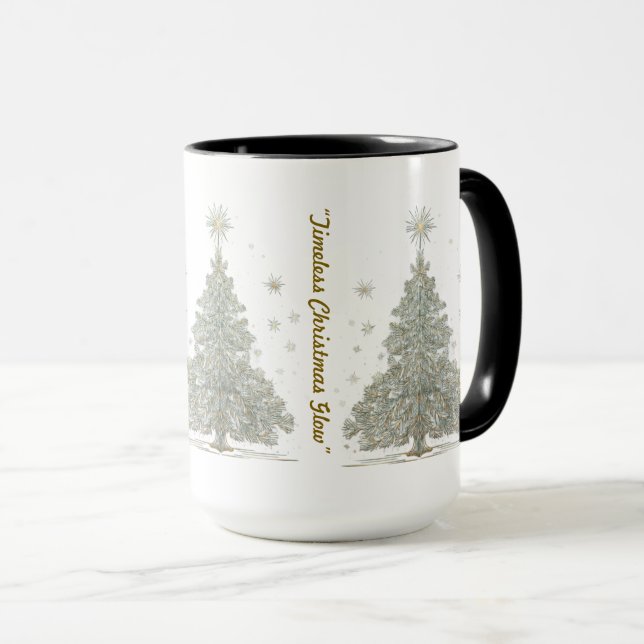 “Lyxig Holiday Glans” Mugg (Framsida höger)