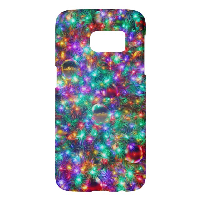 Lyxig jul Case-Mate samsung galaxy skal (Baksidan)