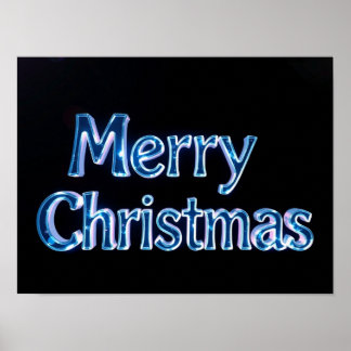 Lyxig jul typografi affisch papper H42