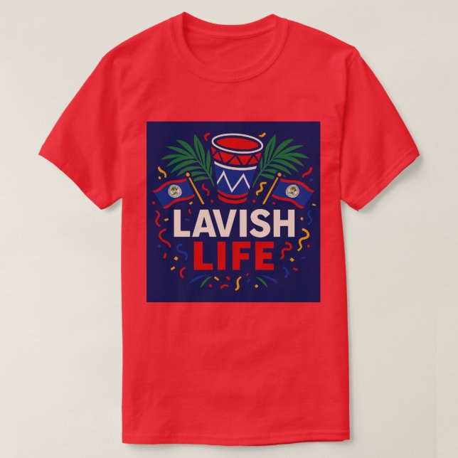 Lyxig Karneval T-shirt Begränsad Upplaga (Design framsida)
