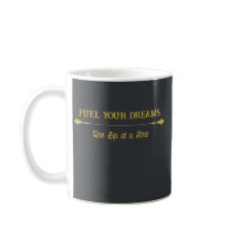Lyxig kol Svart Kaffemugg