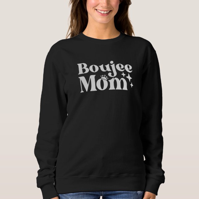 Lyxig Mamma Slangord Lyx Premium T Shirt (Framsida)