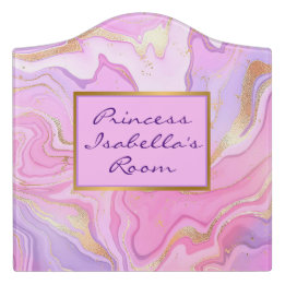 Lyxig marmor glitter rosa lila guld