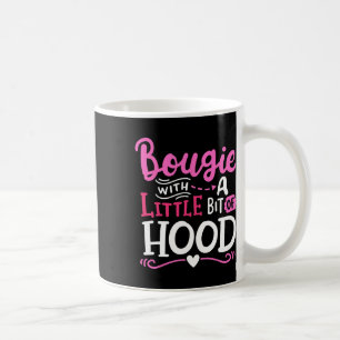 Lyxig med lite hoodroligt svarta tjejer kaffemugg
