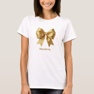 Lyxig metallisk glansbåge - Modern sofistikering T Shirt