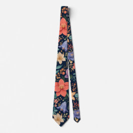 Lyxig Midnattsblommig Slip Slips