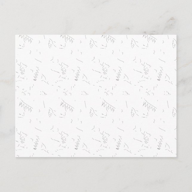 Lyxig minimalistisk abstrakt vykort (Framsida)