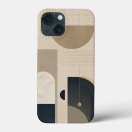 Lyxig minimalistisk geometrisk abstrakt design i N