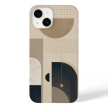 Lyxig minimalistisk geometrisk abstrakt design i N