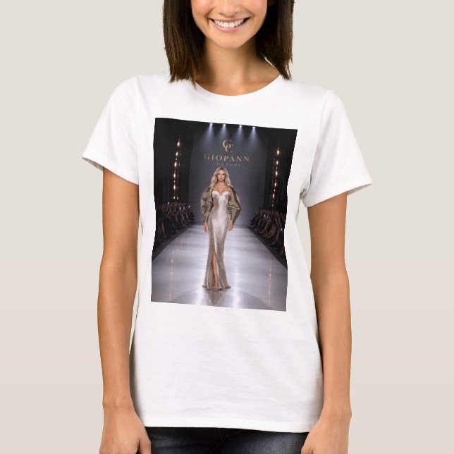 Lyxig modekonst t shirt (Framsida)