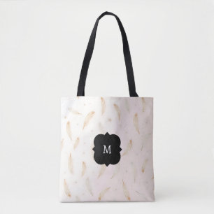 Lyxig Modern Fjädrar Boho Kollektion Tygkasse