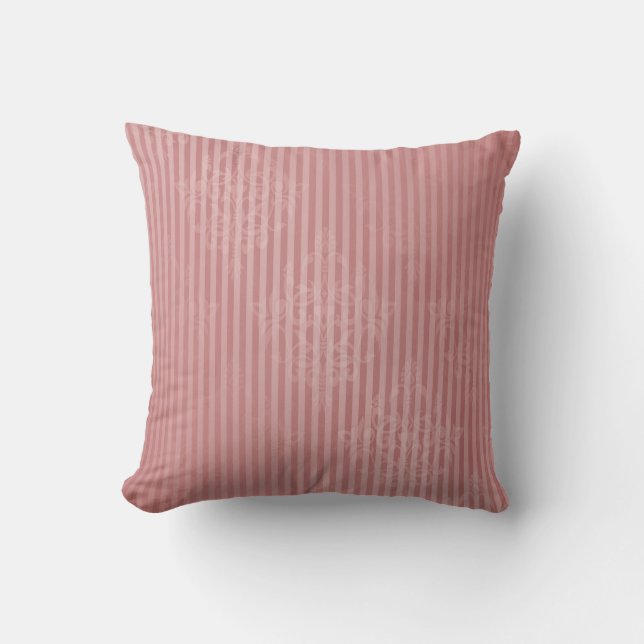 Lyxig mönsterdekorativ kudde för Mauve färg (Framsida)