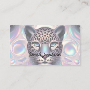 Lyxig Opal Iridescent Stil Visitkort