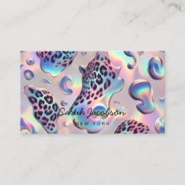 Lyxig Opal Iridescent Stil Visitkort