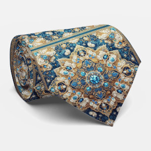 Lyxig persisk designerstil Falsk siden halsduk Slips