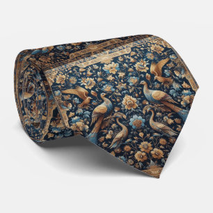 Lyxig persisk designerstil Falsk sidenhalsduk Slips
