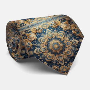Lyxig persisk designerstil Falsk silkesnäbb Slips