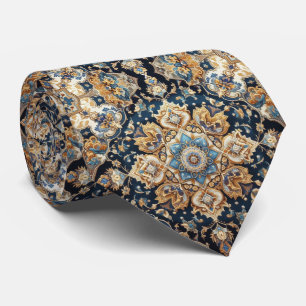 Lyxig persisk designerstil Falsk silkesnäbb Slips