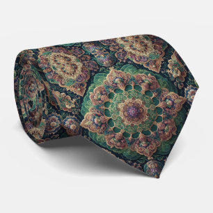 Lyxig persisk designerstil Falsk silkesnäbband Slips