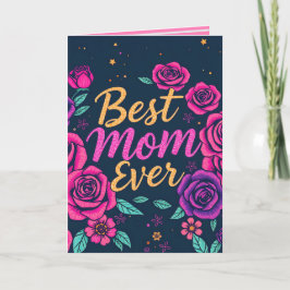 Lyxig presentkollektion med blommor kort