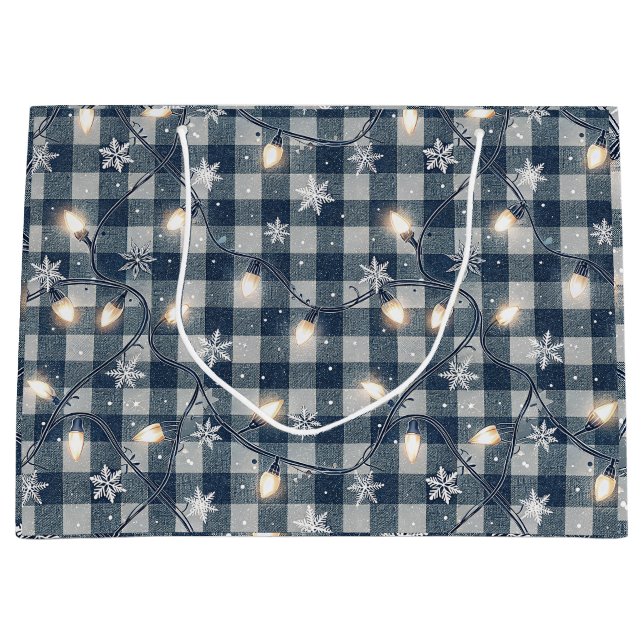 Lyxig presentpåse för helgdagar (Framsidan)